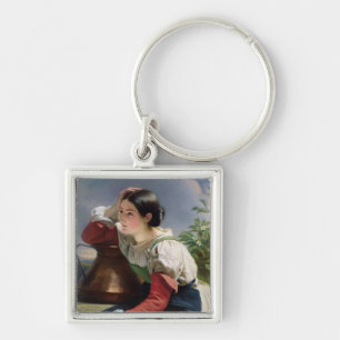Young Italian at the Well, c.1833-34 Key Ring