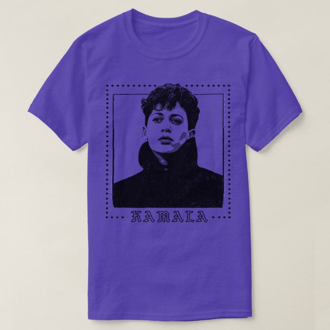 Young Kamala Punksthetic Design T-Shirt (Design Front)