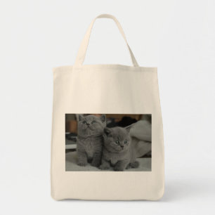 young kitten pet purr meow kitty cute cat tote bag