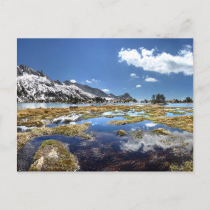 Young lakes - Yosemite - Sierra Nevada Mountains - Postcard