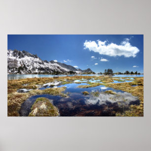 Young lakes - Yosemite - Sierra Nevada Mountains Poster