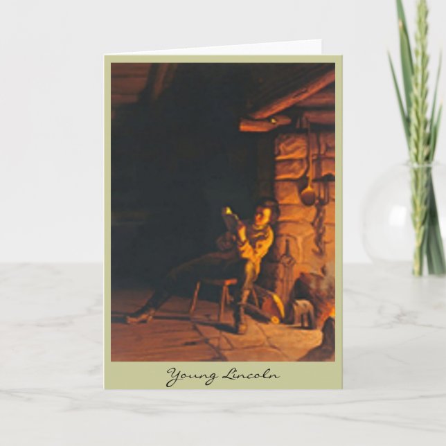 Young Lincoln Card (Front)