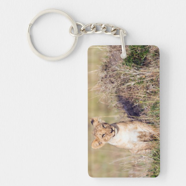 Young lion key ring (Front)