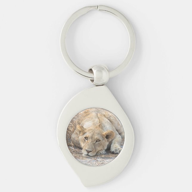 Young lion key ring (Front)