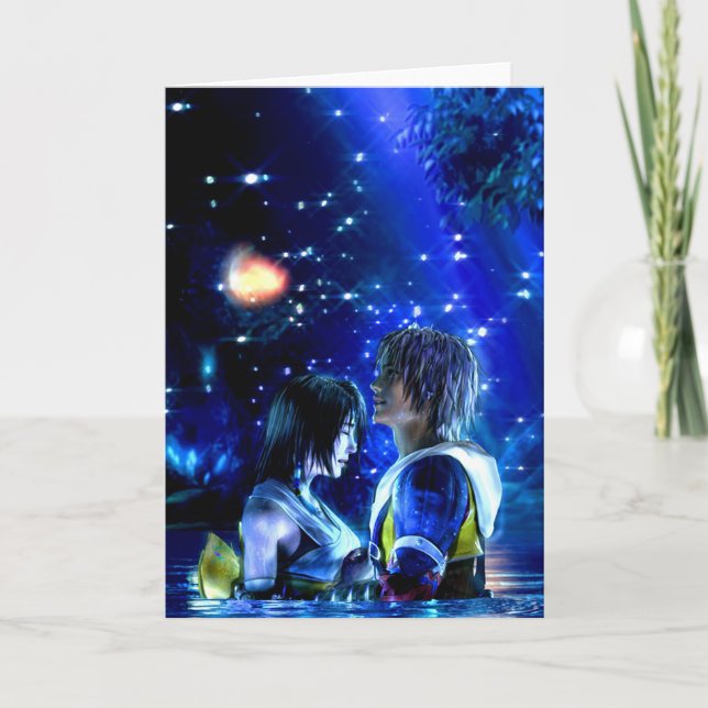 Young love holiday card (Front)