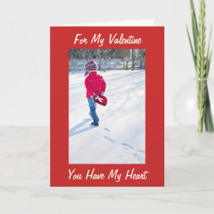YOUNG LOVE VALENTINE'S DAY HOLIDAY CARD