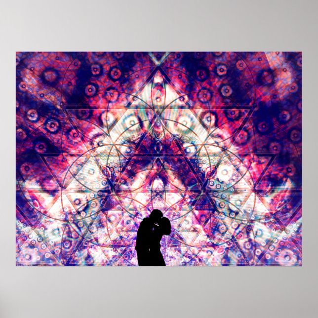 "Young Love" -  Visionary Art Poster (Front)
