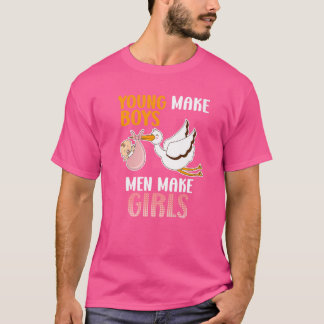 Young Make Young Men Make Girls Daughter Nativity T-Shirt