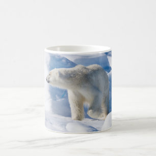 Young Male Polar Bear Coffee Mug