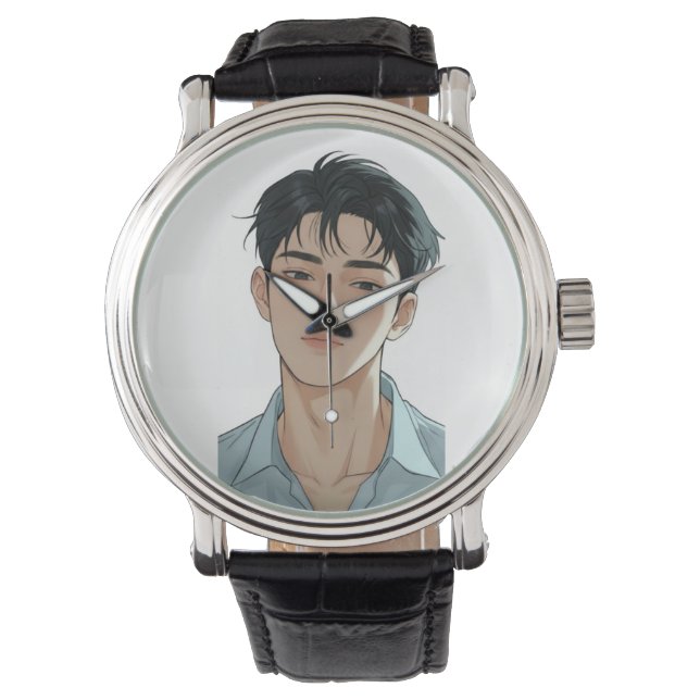Young man in a soft watch (Front)