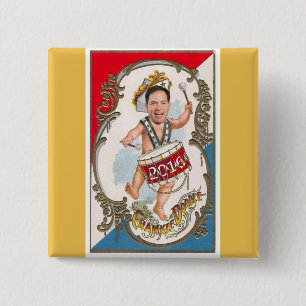 Young Marco Rubio 2016 15 Cm Square Badge