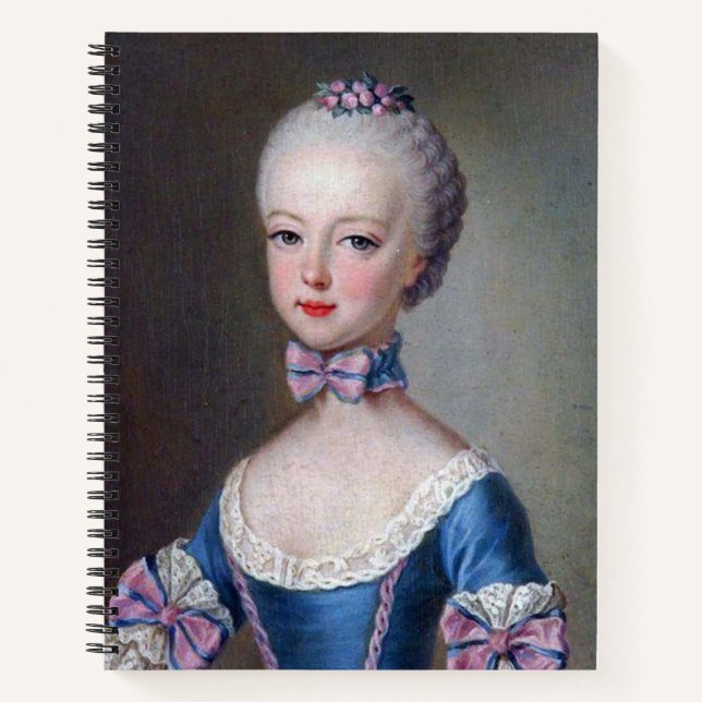 Young Marie Antoinette Notebook (Front)
