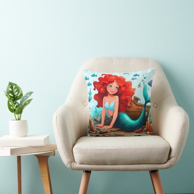 Young mermaid cushion (Chair)