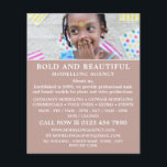 Young Model, Modelling Agency, Model Agent Flyer<br><div class="desc">Young Model,  Modelling Agency,  Model Agent Advertising Flyers By The Business Card Store.</div>