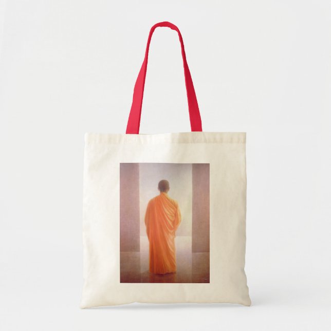 Young Monk back view Vietnam Tote Bag (Front)