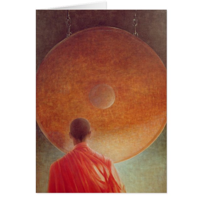 Young Monk with Gong (Front)
