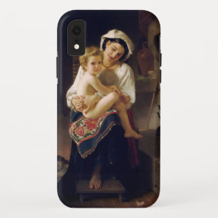 Young Mother Gazing At Her Child iPhone XR Case