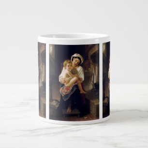 Young Mother Gazing At Her Child Large Coffee Mug