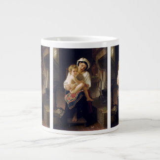 Young Mother Gazing At Her Child Large Coffee Mug