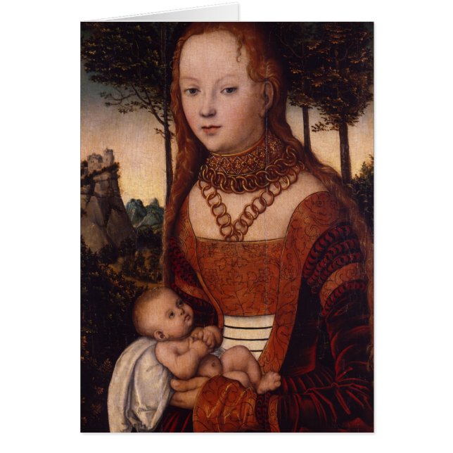 Young mother with child (Front)