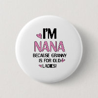 Young Nana Graphic Nana Clipart Design Grandma Art