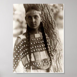 Young-Native-American-Girl Poster