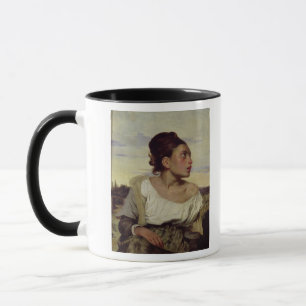 Young Orphan in the Cemetery, 1824 Mug