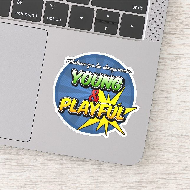 Young&Playful Comic T-shirt (Detail)