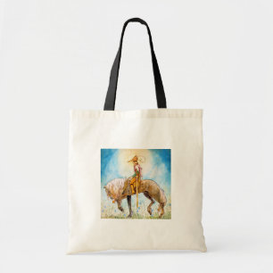 Young Prince on a Horse Tote Bag