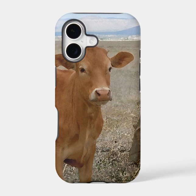 Young Red Heifer Cow (Back)