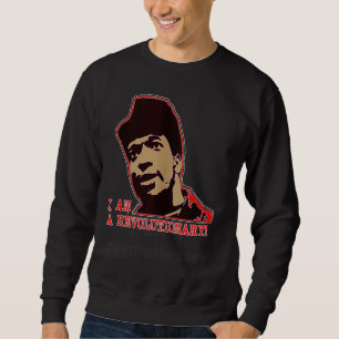 Young Revolutionary Brother In Chicago 1969 Commun Sweatshirt