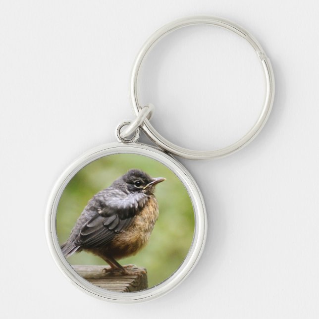 Young Robin Key Ring (Front)