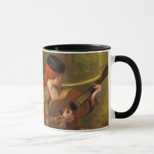Young Spanish Woman with a Guitar by Pierre Renoir Mug