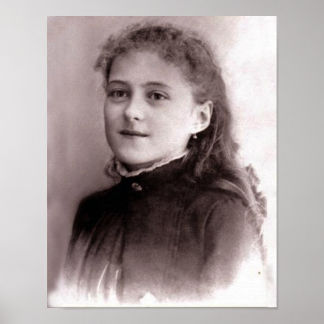 Young St. Therese of Lisieux Poster (Front)