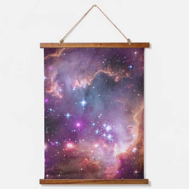 Young Stars In The Small Magellanic Cloud. Hanging Tapestry (Front)