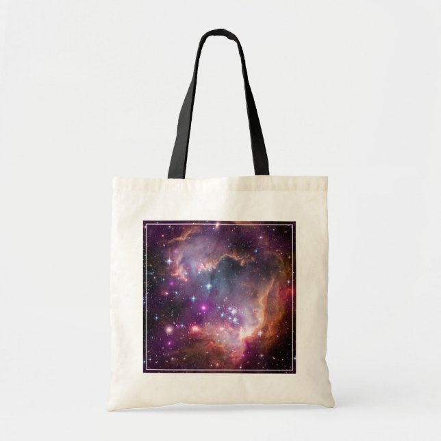 Young Stars In The Small Magellanic Cloud. Tote Bag (Front)