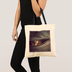 Young Tabby Kitten Tote Bag