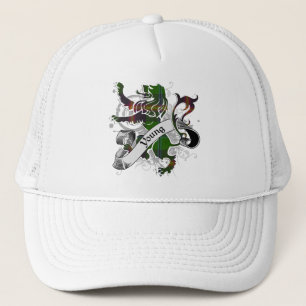 Young Tartan Lion Trucker Hat