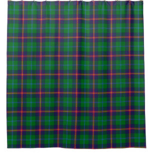 Young Tartan Shower Curtain