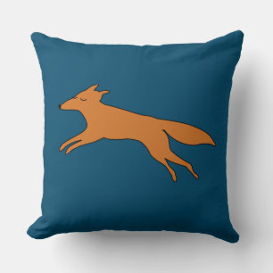 Young Teen fox Cushion