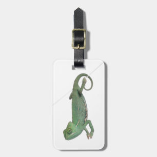 Young veiled chameleon, Chamaeleo calyptratus Luggage Tag