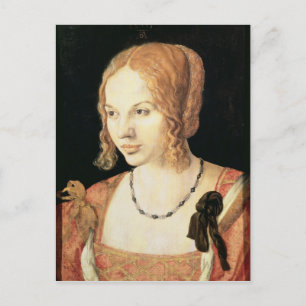 Young Venetian Woman Postcard
