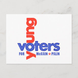 YOUNG VOTERS Postcard