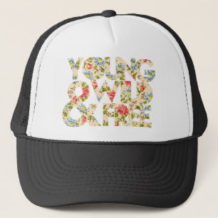 Young Wild & Free Floral Hat
