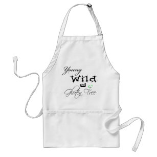 Young wild & gluten free apron