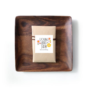 Young, Wild & Three   B-Day Favour Tags   Smile