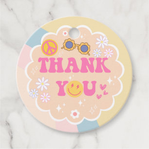 Young, Wild & Three Birthday Thank You Sticker Favour Tags