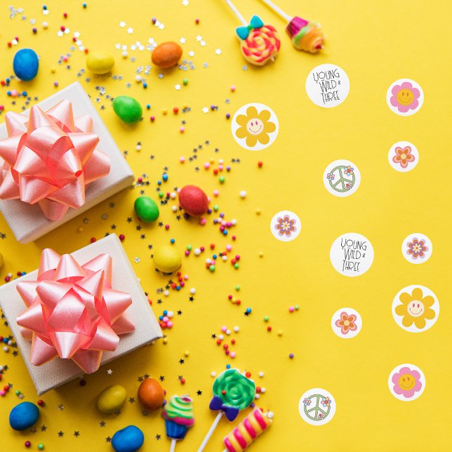 Young, Wild & Three | Kid B-Day Confetti | Smile (Creator Uploaded)