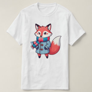 Young winter red fox T-Shirt