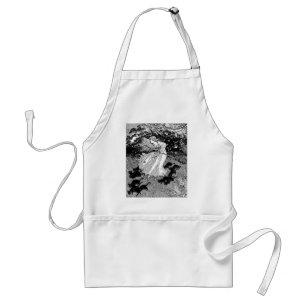 Young witch and black cats standard apron